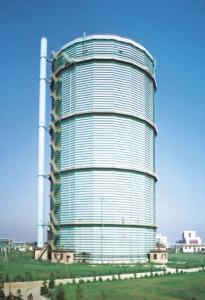 青岛煤气公司10×10⁴m³干式气柜防腐工程